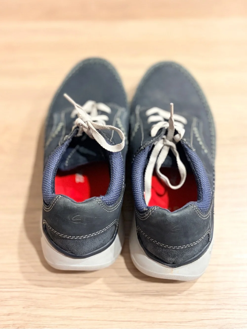 Clarks Gaskill Lace Navy Casual Shoes Men's US 8.5